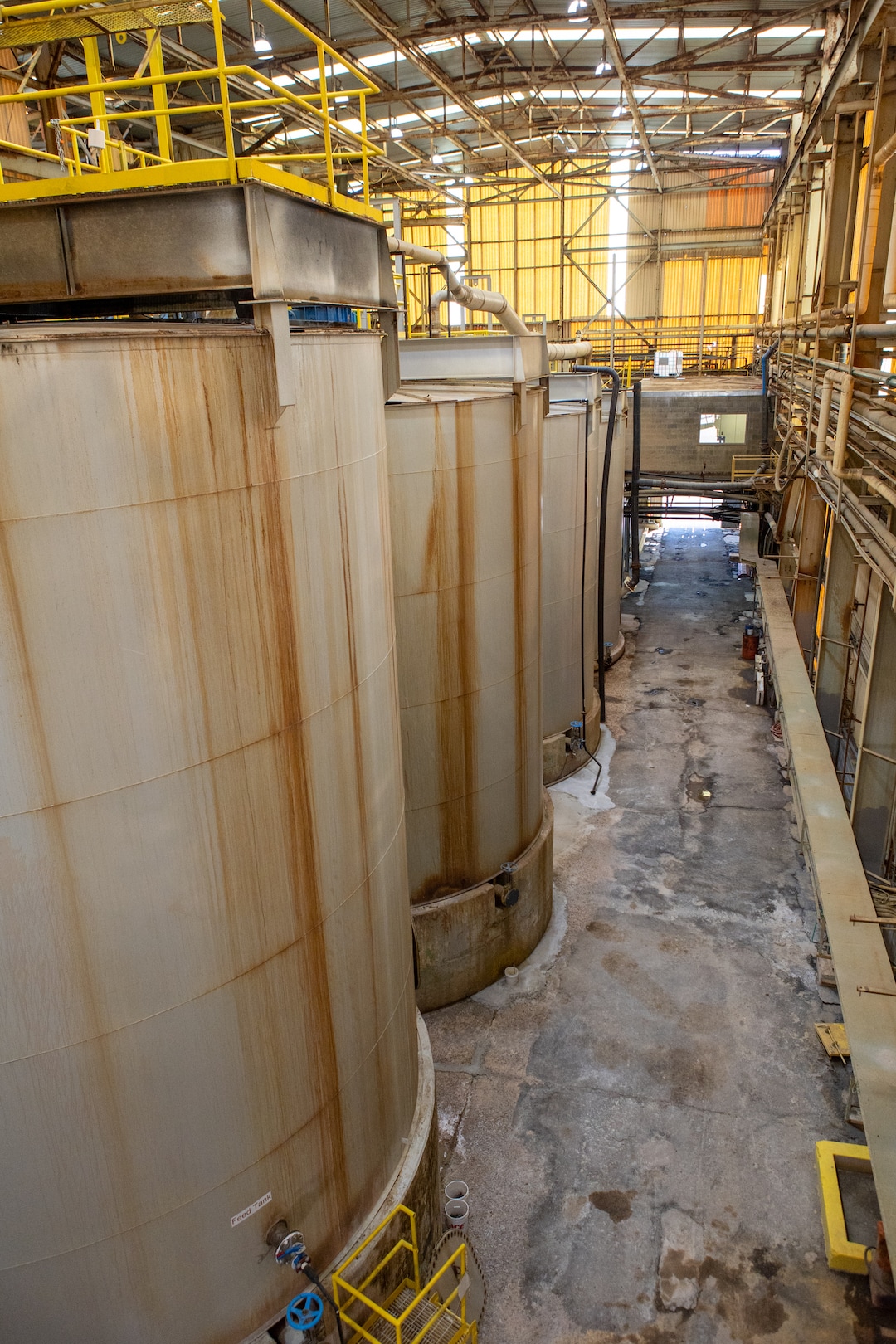 (Courtesy of Energy Fuels) The White Mesa Mill near Blanding was built in 1980 and still utilizes much of the original equipment. The facility processes uranium, vanadium and rare earth elements. Sept. 16, 2021.