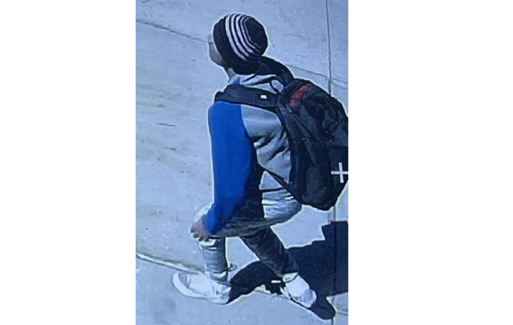 Pictured is the suspect in an alleged kidnapping on Thursday, April 6, 2023, at Whittier Elementary School in West Valley City.