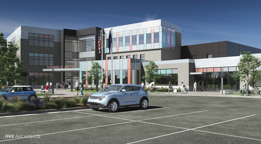 Rendering of Ogden School District's T.O. Smith Elementary School. The school would be rebuilt if voters approve the district's $106.5 million bond proposal on Nov. 7. Photo provided by Ogden School District.