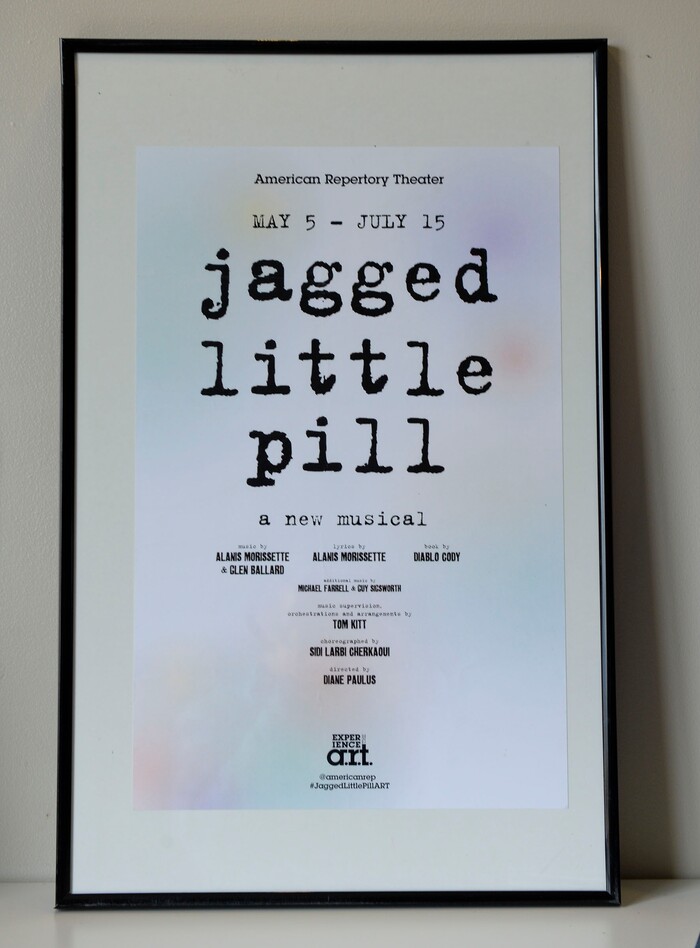 (Leah Hogsten  |  The Salt Lake Tribune) Megan Gutierrez has framed one of the plays she has seen. In 1993, Megan Gutierrez fell in love with the theater after her parents took her to Les Miserables. Since then, Gutierrez has seen countless shows, collected memorabilia from them all and now leads Utah Theater Lovers and Theater Lovers Travel that takes theater lovers like herself across the U.S. and abroad to see the show.
