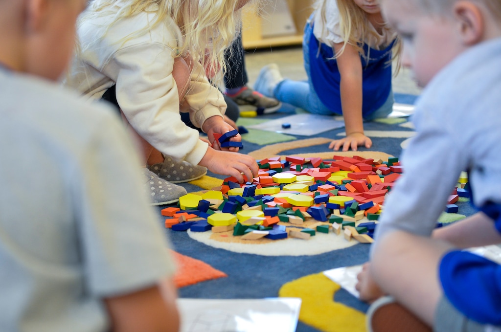 (Chris Samuels | The Salt Lake Tribune) Children participate in an activity on Thursday, Sept. 22, 2022.