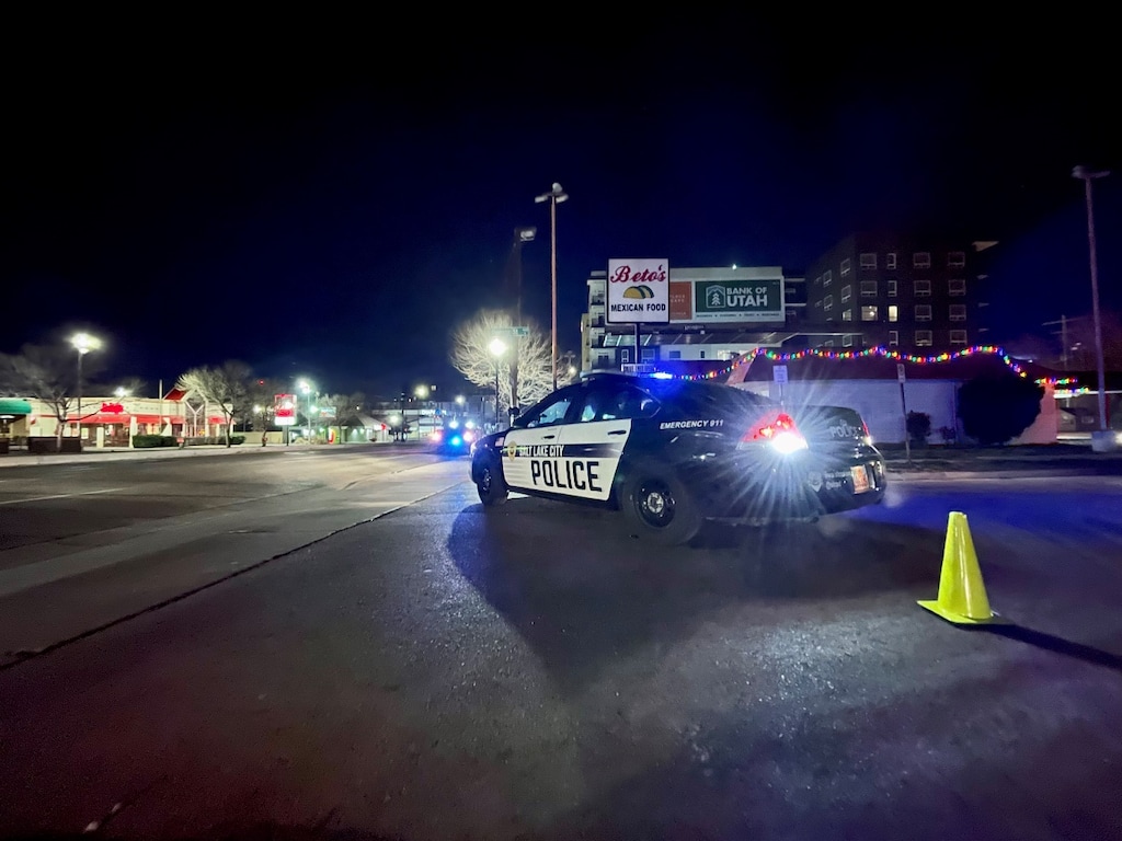 (Salt Lake City Police) Salt Lake City Police responded to a fatal hit and run early Saturday at 415 East 400 South in Salt Lake City.