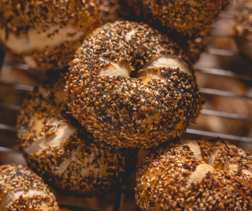 (Spenser Heaps) Everything bagels, made by Baby's Bagels in Salt Lake City.