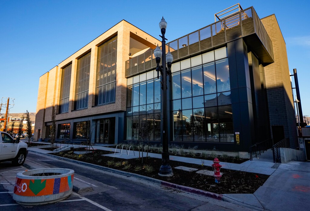 (Francisco Kjolseth | The Salt Lake Tribune) Edison House Social Club at 335 S. 200 West in Salt Lake City on Wednesday, Nov. 16, 2022. The private social club, scheduled to open soon, was awarded a bar license on Thursday, Nov. 17, 2022.