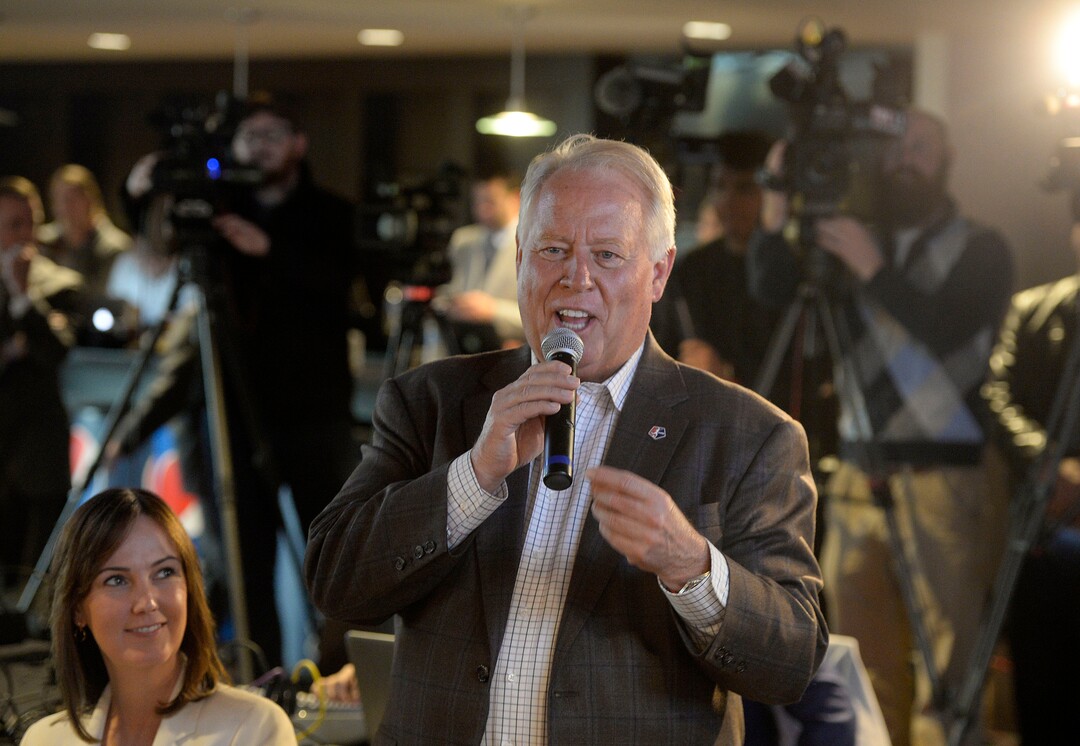 (Al Hartmann  |  The Salt Lake Tribune) 	Real Salt Lake owner Dell Loy Hansen announces that the National Women's Soccer League (NWSL) will field a team in Utah for the 2018 season. He was joined by Utah Gov. Gary Herbert, Sandy Mayor Tom Dolan, NWSL Managing Director Amanda Duffy and Real Salt Lake management. 