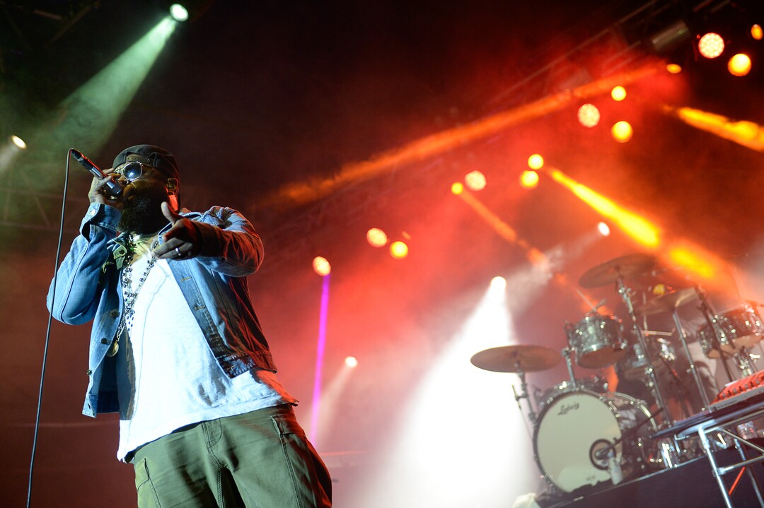 (Francisco Kjolseth  |  The Salt Lake Tribune)  The Roots marks the finale of the 2017 SLC Twilight Concert Series at Pioneer Park on Thursday, Aug. 31, 2017.