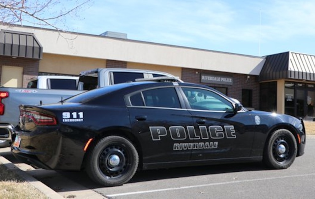 (Riverdale City Police Department) A Riverdale police vehicle.