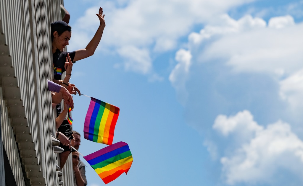 (Francisco Kjolseth | Tribune file photo) Thousands participate in the Utah Pride Parade in Salt Lake City on Sunday, June 2, 2019.