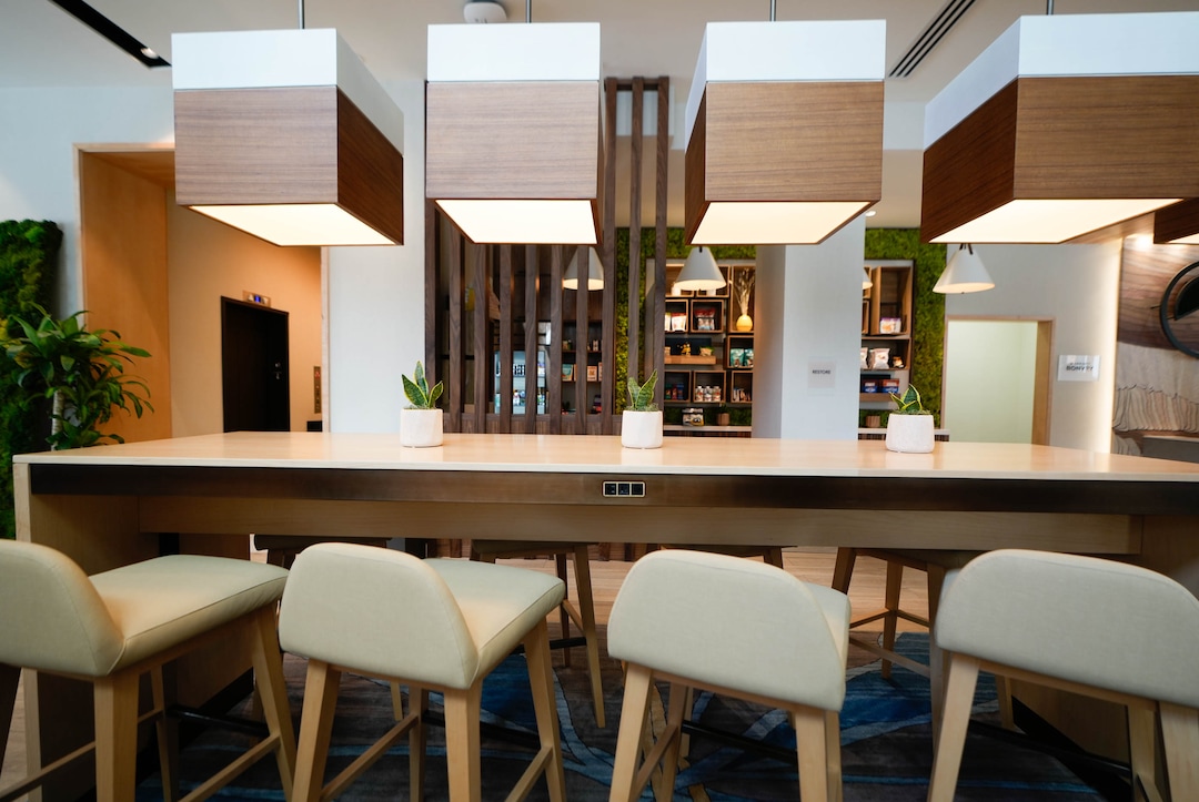 (Francisco Kjolseth | The Salt Lake Tribune) A new residential and hospitality center known West Quarter, located at 100 South and 300 West in Salt Lake City, opened on Wednesday, April 19, 2023. It includes 240 luxury apartments in a tower called The Charles and 272 guest rooms spread over two hotels, Le Meridien and Element, along with several restaurants and soon-to-be opened retail outlets at ground level.