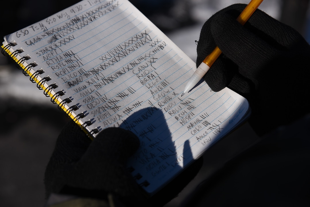 (Francisco Kjolseth  |  The Salt Lake Tribune)  Bryant Olsen, a conservation ecologist with Tracy Aviary writes down bird sightings along the Jordan River noting 40 different species. The Audubon members walked a long stretch of the Jordan River from Bangerter Highway to South Jordan on New Year's Day counting birds as part of the annual survey, now its 119th year, done by multiple members across Utah.