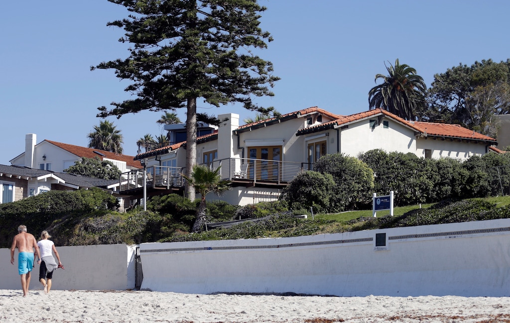 (Gregory Bull | AP) The Romneys' La Jolla, Calif., home photographed in 2013, which has since been renovated.