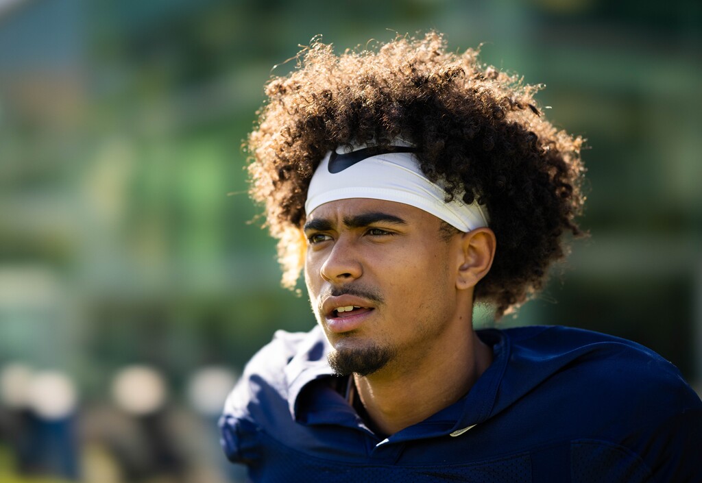 (Jaren Wilkey | BYU Athletics) True freshman Korbyn Green enters his first training camp at BYU.