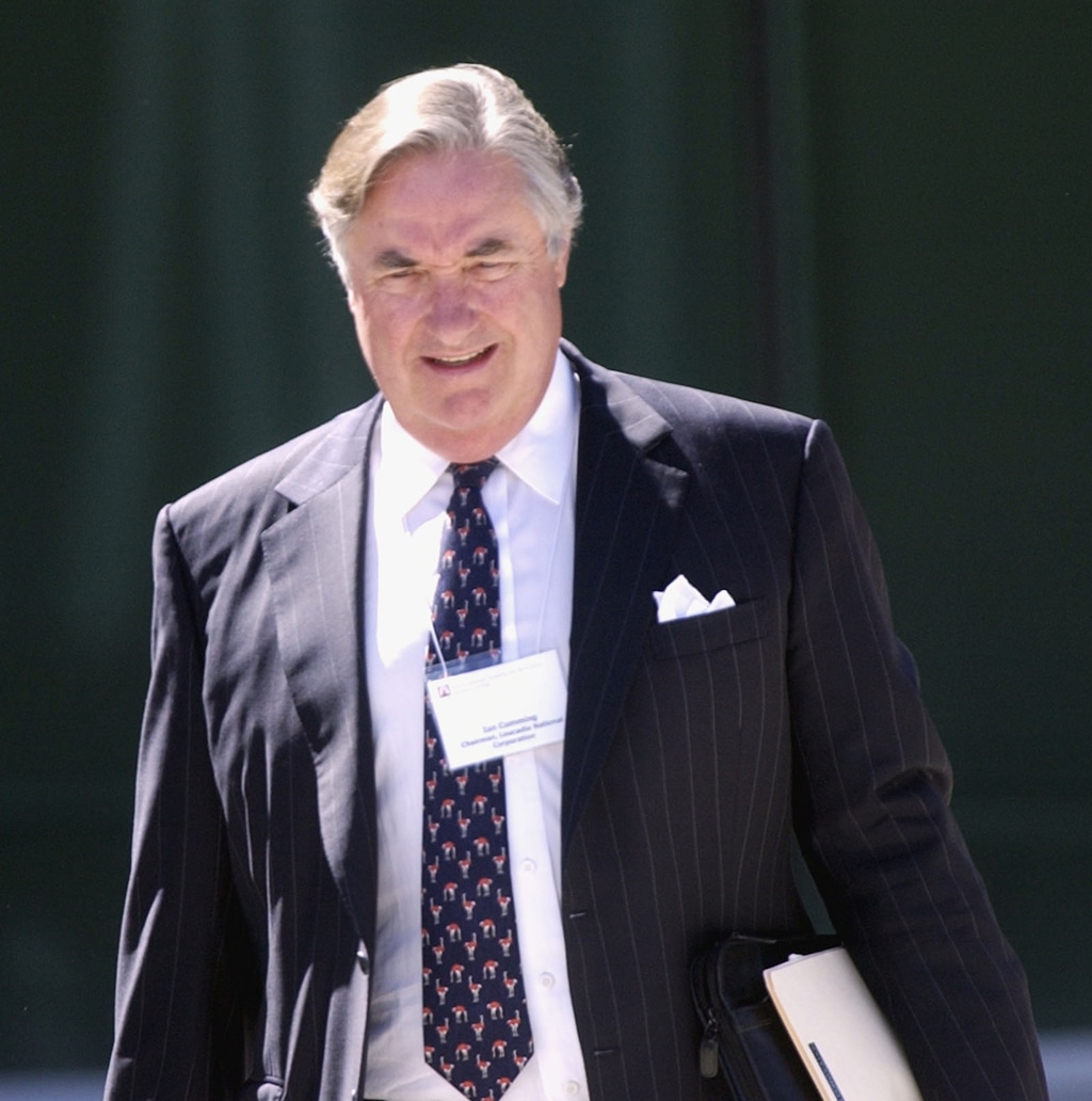 (Tribune staff photo) Ian Cumming, who made millions leading Leucadia National Corp. and was an influential figure in Utah's ski industry as a board member of Park City-based Powdr and, more recently, owner of Snowbird Ski & Summer Resort, died Friday at his home in Jackson Hole, Wyo. he is seen here after speaking at a University of Utah function.