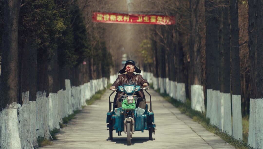 (Courtesy of Sundance Institute | photo by Frederico Cesca) Yang Haoyu appears in "Dead Pigs" by Cathy Yan, an official selection of the World Cinema Dramatic Competition at the 2018 Sundance Film Festival.