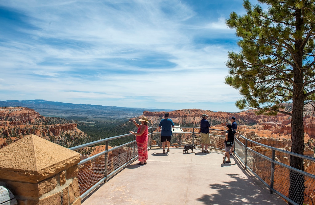 (Rick Egan  |  The Salt Lake Tribune)    Visitors enjoy the nearly-empty Bryce Canyon National Park, Wednesday May 6, 2020
