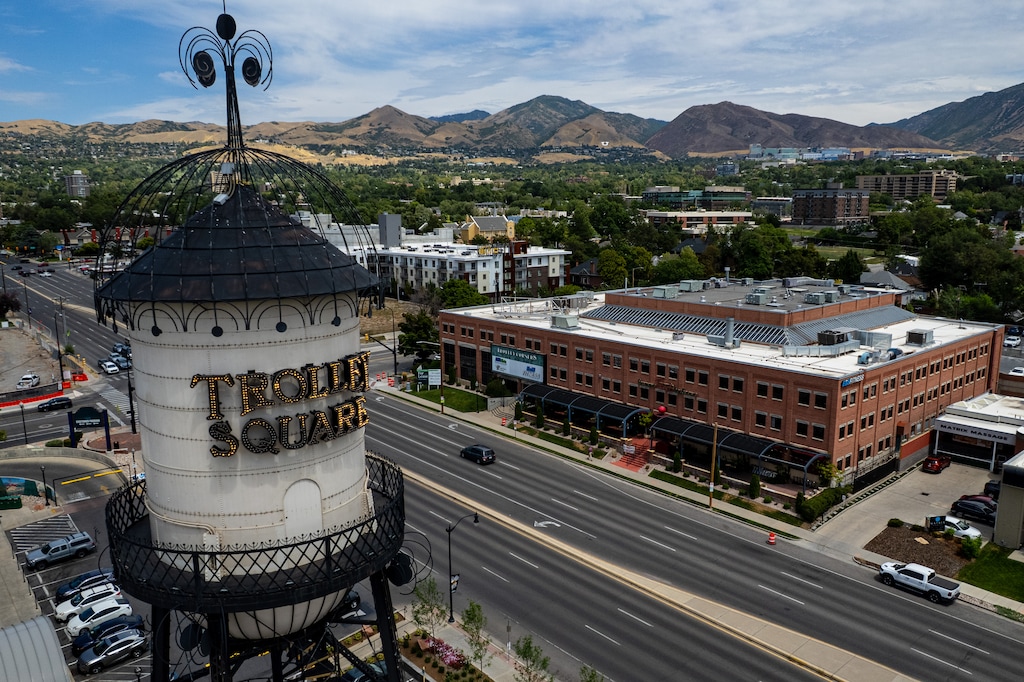 (Trent Nelson  |  The Salt Lake Tribune) Trolley Square and Trolley Corners in Salt Lake City on Wednesday, July 29, 2026.