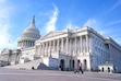 The U.S. Capitol is seen on day 28 of the government shutdown, Tuesday, Oct. 28, 2025, in Washington. (AP Photo/Mariam Zuhaib)