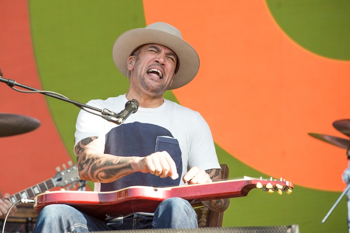 (Photo by Amy Harris | Invision/AP) Ben Harper of Ben Harper & The Innocent Criminals, shown performing at BottleRock Napa Valley Music Festival in Napa, Calif., in May, 2017, will be headlining a show at Sandy Amphitheater on Saturday, Sept. 16, 2017.