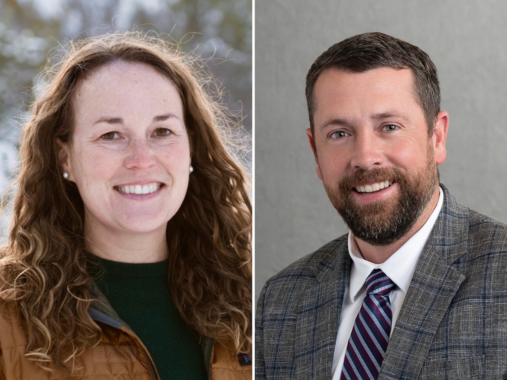 (Campaign photo; Utah House of Representatives) Kendra Penry, left, and Casey Snider, candidates for the 2026 House District 5 election.