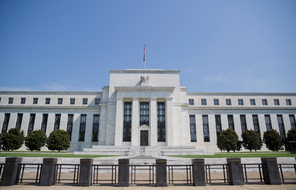 (Pablo Martinez Monsivais | The Associated Press) This Wednesday, Aug. 2, 2017, file photo shows the Federal Reserve Building on Constitution Avenue in Washington. The Federal Reserve is likely to point to strong growth in the economy, low unemployment and rising inflation as reasons to keep on its current path of gradually raising interest rates. The Fed's statement at the end of its two-day meeting will be released Wednesday afternoon, Aug. 1, 2018, in the form of a brief policy statement.
