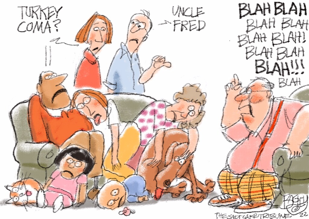 Thanksgiving Turkey | Pat Bagley