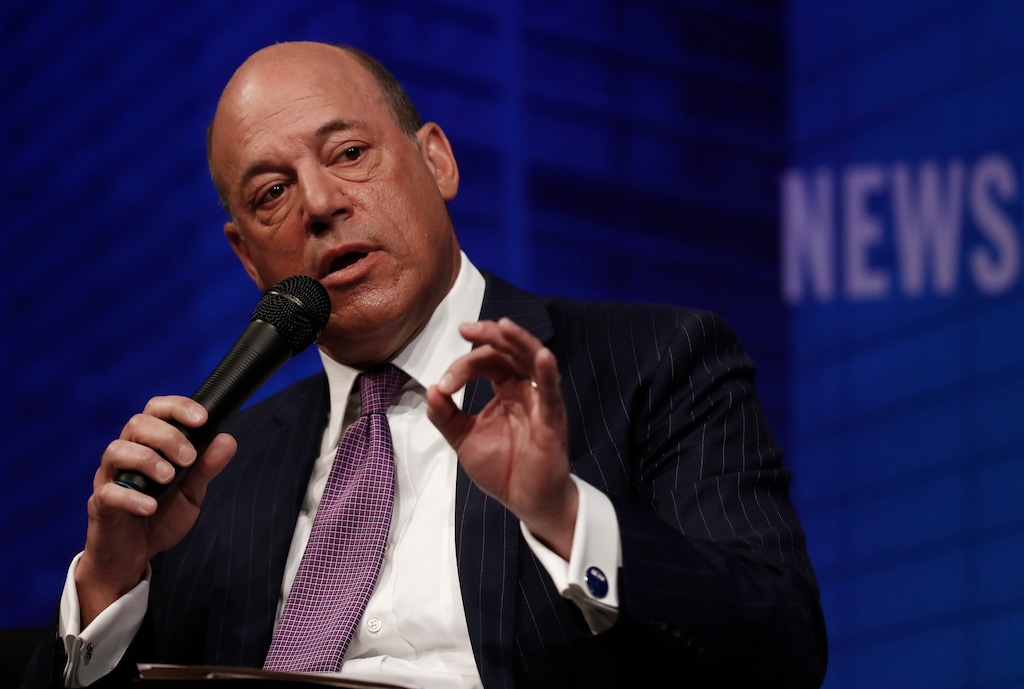 Former White House press secretary Ari Fleischer speaks at the Newseum in Washington, Wednesday, April 12, 2017, during "The President and the Press: The First Amendment in the First 100 Days" forum. (AP Photo/Carolyn Kaster)
