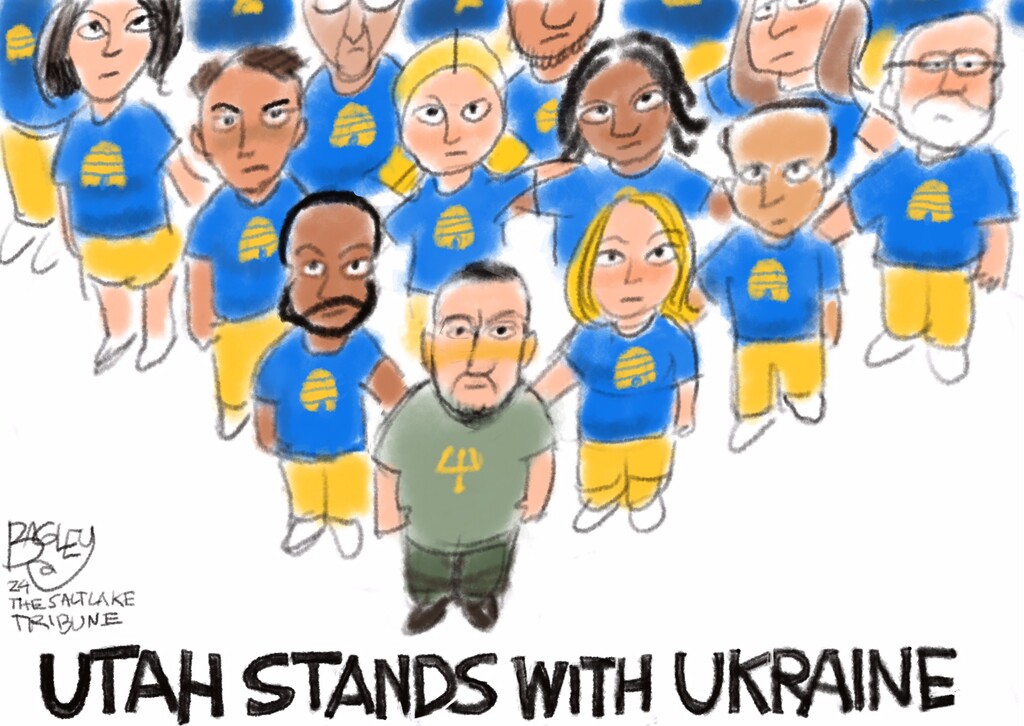 Stand With Ukraine | Pat Bagley