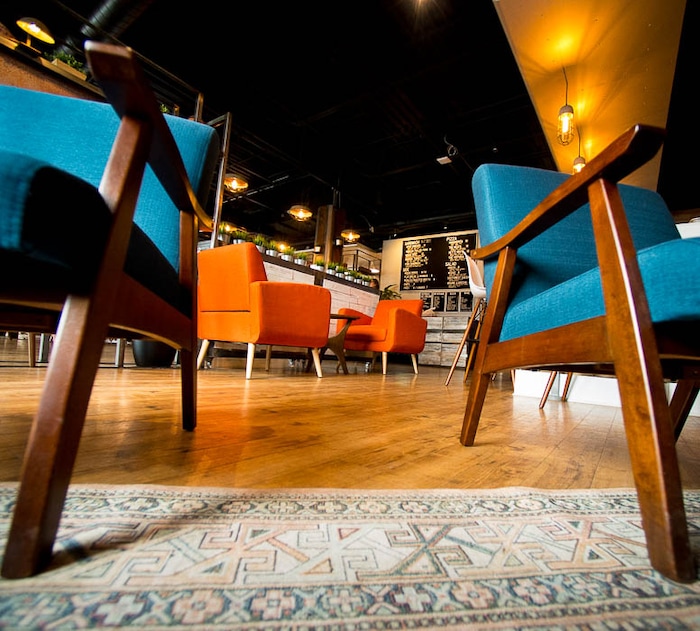 (Trent Nelson | The Salt Lake Tribune)  
Nomad Eatery, a new fast-casual restaurant near the airport in Salt Lake City. The chef/owner is Justin Soelberg, who worked at Avenues Proper and Proper Burger before launching this new eatery. Thursday March 22, 2018.