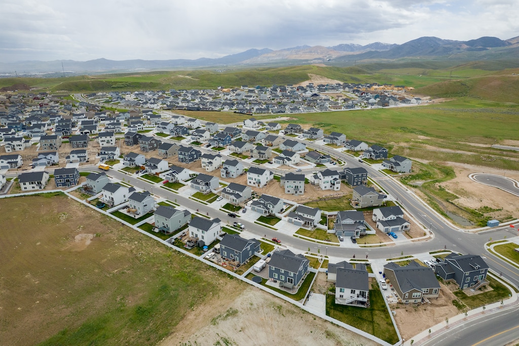 (Trent Nelson  |  The Salt Lake Tribune) The Wood Hollow development in West Valley City on Thursday, May 19, 2022. Salt Lake County has approved a general plan for growth on the west side.