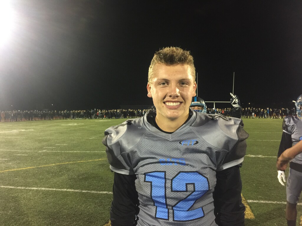 (Talon Chappell  |  For The Tribune) Mason Falslev, Sky View High