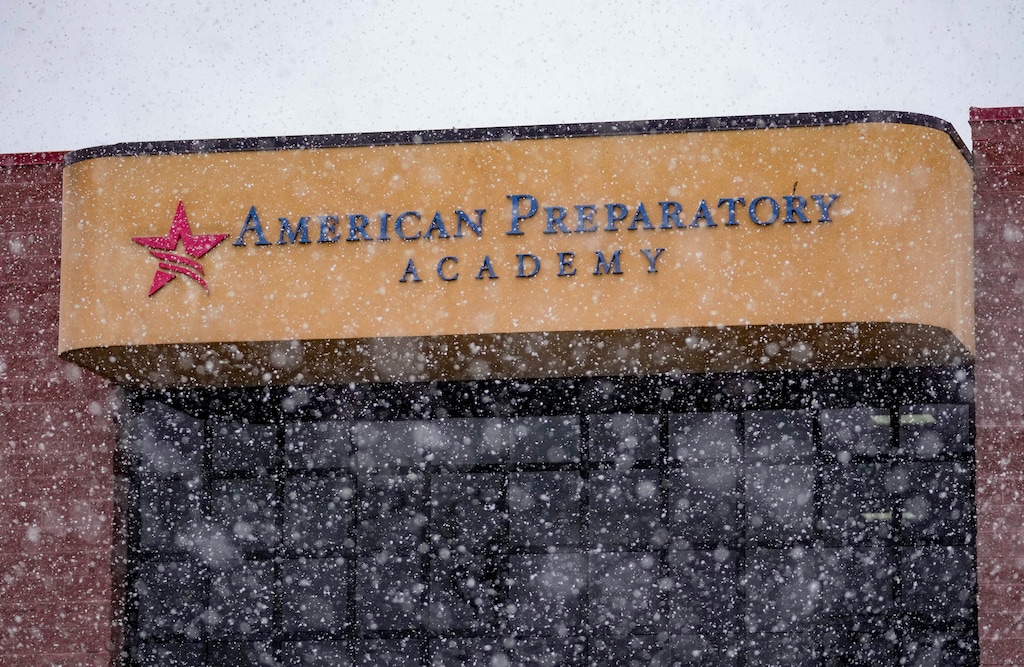 (Francisco Kjolseth | The Salt Lake Tribune) American Preparatory Academy in West Valley City is pictured on Wednesday, Feb. 18, 2026.
