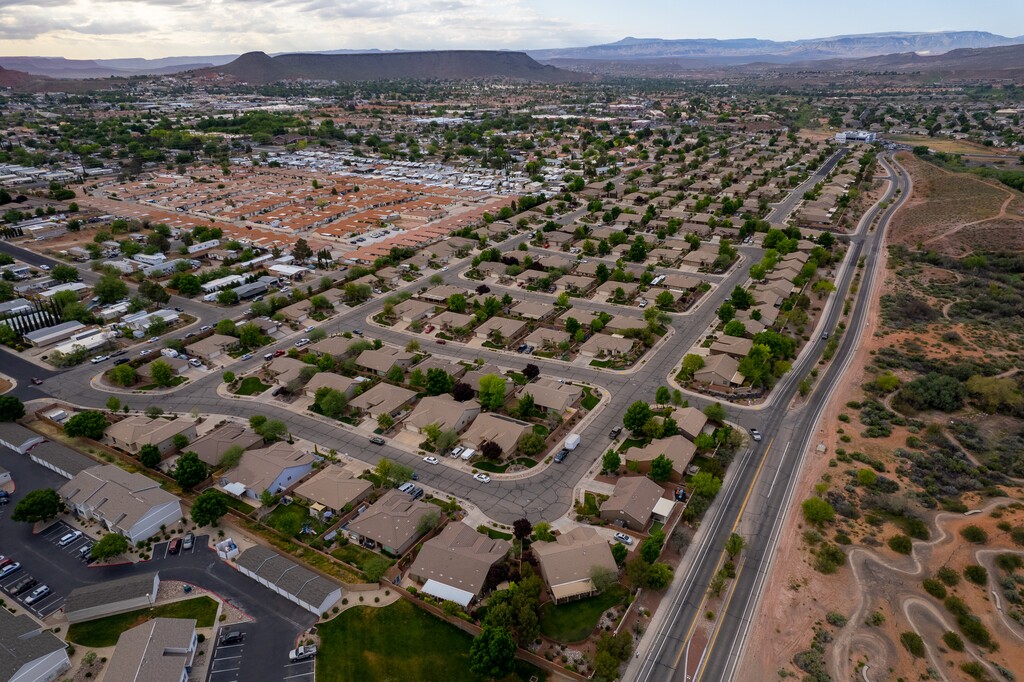 (Trent Nelson  |  The Salt Lake Tribune) Housing in St. George on Wednesday, May 3, 2023.