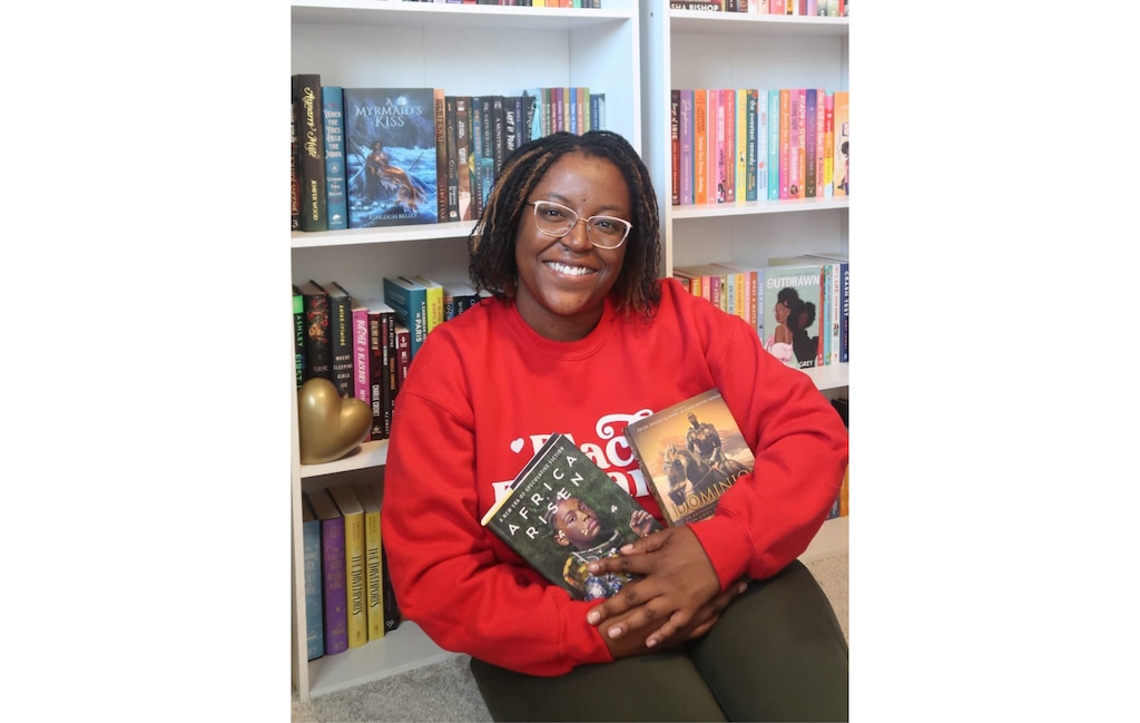 (Olivia Nightingale) Olivia Nightingale, a Black romance author, has plans to open Utah's first Black brick-and-mortar bookstore in 2027.