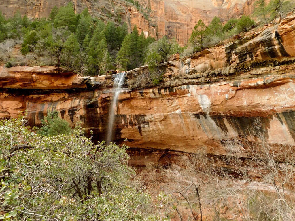 (Erin Alberty | The Salt Lake Tribune) The Kayenta Trail in Zion National Park is an alternate route to the three Emerald Pools. Photo taken March 11, 2017.