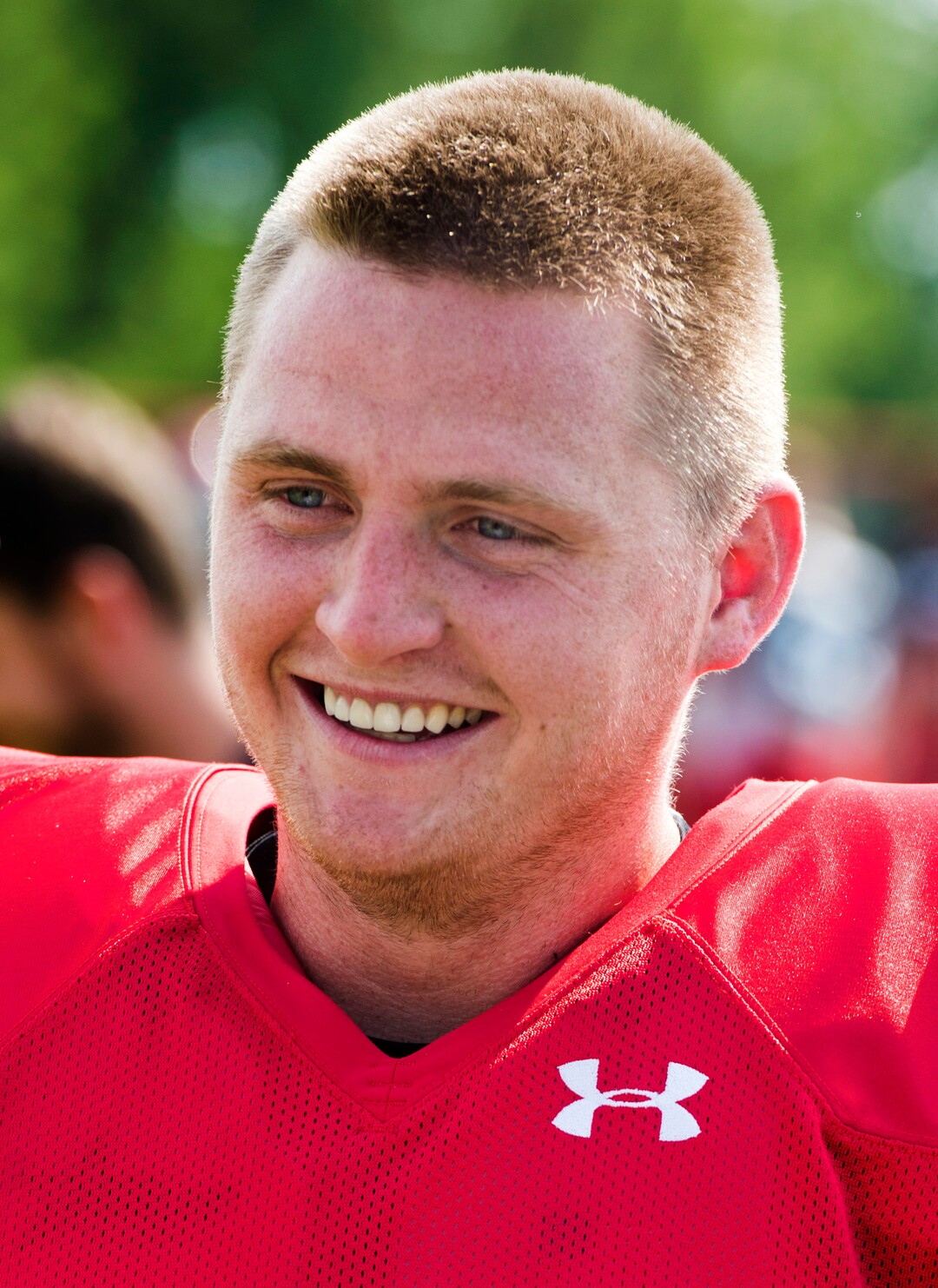(Rick Egan  |  The Salt Lake Tribune)Ute Kicker Matt Gay, at practice on Monday, August 7, 2017.