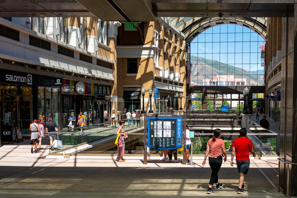 (Trent Nelson  |  Tribune file photo) People at City Creek in Salt Lake City on Monday, June 22, 2020.