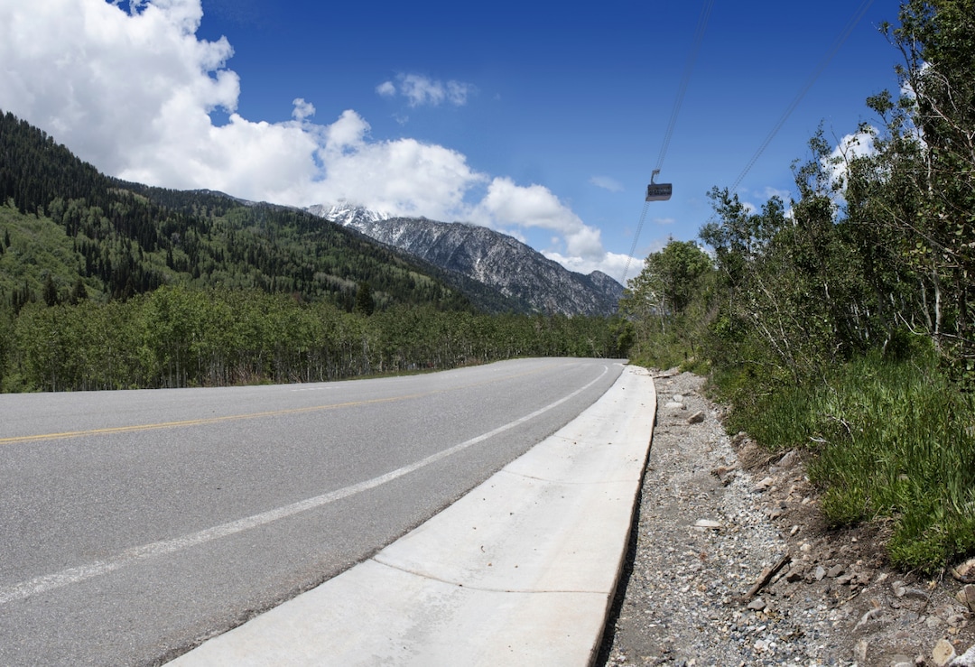 (Utah Department of Transportation) A rendering of a snowshed near White Pine Trailhead in Little Cottonwood Canyon.