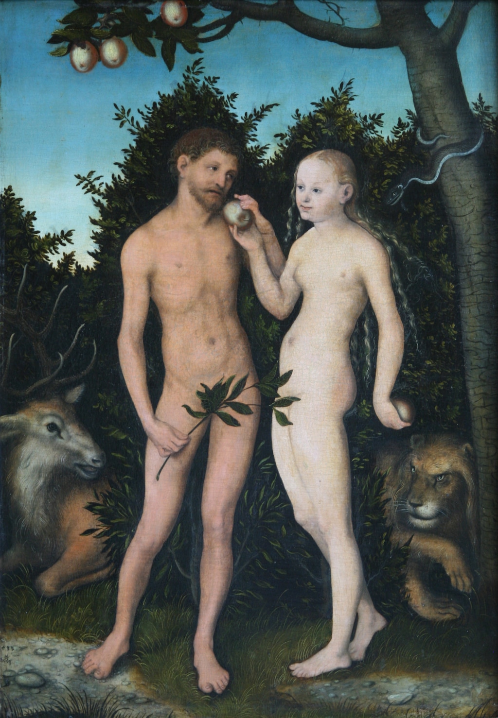 (Tribune File Photo) A painting of Adam and Eve