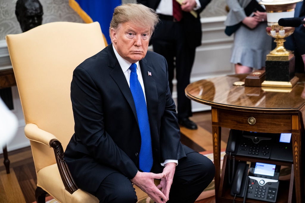 (Jabin Botsford | The Washington Post) President Donald Trump is in good health despite weight gain, his doctor said Thursday.