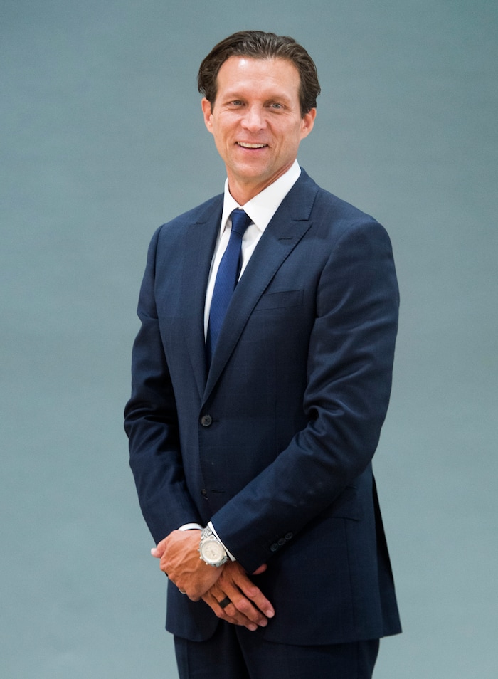 (Rick Egan  |  The Salt Lake Tribune) Utah Jazz head coach Quinn Snyder, during the Utah Jazz media day, at the Zions Bank Basketball Center, Monday, September 25, 2017.


