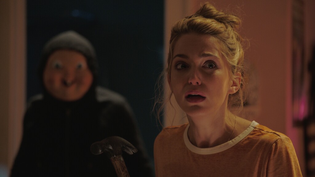 (Courtesy Universal Pictures) A college student (Jessica Rothe) must relive her birthday, which is also the day she's murdered, over and over again, in the horror thriller "Happy Death Day."