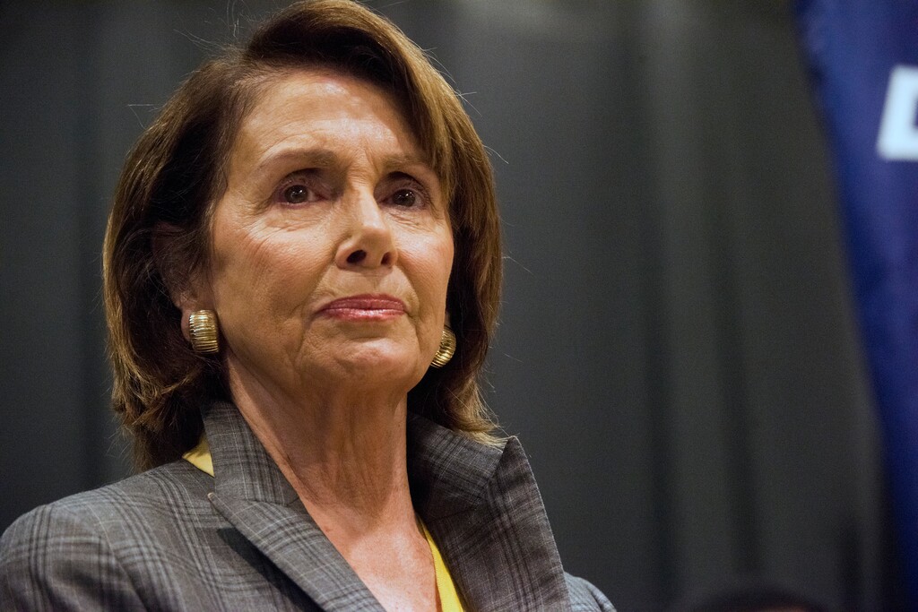 (Marvin Joseph | The Washington Post) House Minority Leader Nancy Pelosi struggled to answer questions Sunday about harassment allegations against Rep. John Conyers, D-Mich.
