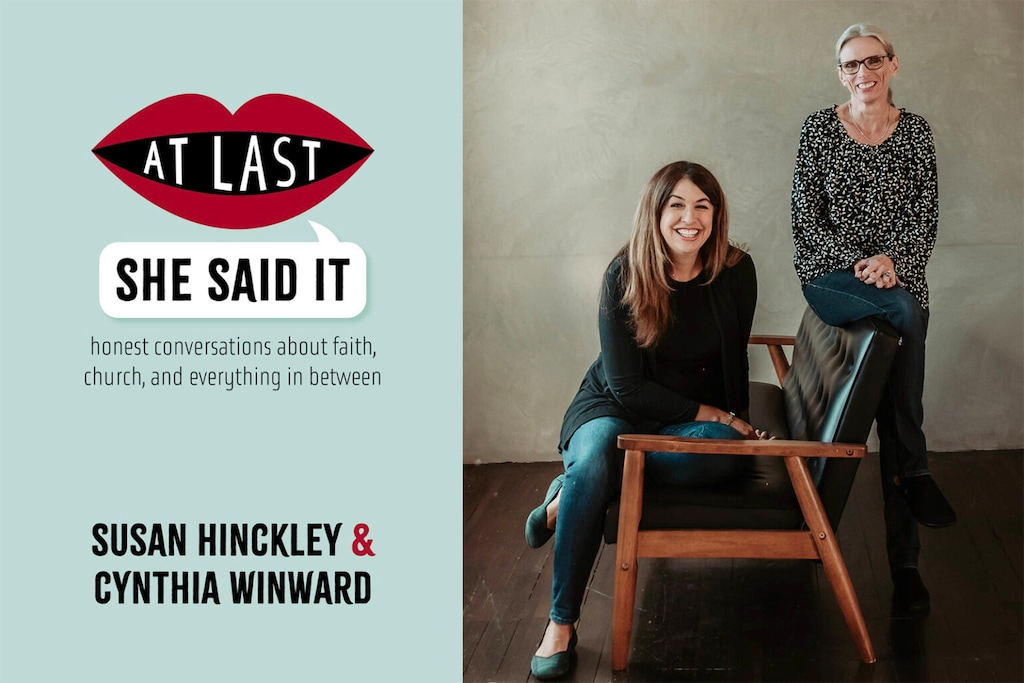 (Alyssa Tsuchiya via RNS) “At Last She Said It" by Cynthia Winward, left, and Susan Hinckley.