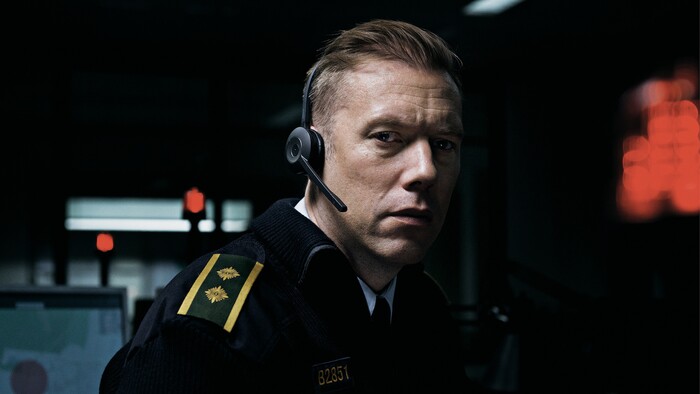 (Nikolaj Miller  |  courtesy Sundance Institute) An emergency dispatcher (Jakob Cedergren) finds himself caught up in intrigue while trying to find a kidnapped woman, in the Danish thriller "The Guilty," which will screen in the World Cinema Dramatic competition of the 2018 Sundance Film Festival.