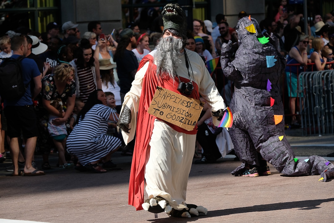 (Francisco Kjolseth  |  The Salt Lake Tribune)  Thousands participate in the Utah Pride Parade in Salt Lake City on Sunday June 2, 2019.
