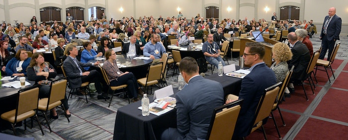 (Al Hartmann  |  The Salt Lake Tribune) 	
Panel discussion including Lt. Governor Spencer Cox, Speaker of House, Greg Hughes, Salt Lake City Mayor, Jackie Biskupski, homessness advocate Pamela Atkinson, and Josh Romney opens Utah's 14th Annual Homelessness Summit in Salt Lake City Wednesday Oct. 11.  Utah homeless service providers learned from the leaders about the long-term plan to add three new homeless shelters and close the shelter at 210 S. Rio Grande St. — and about how the $67 million Operation Rio Grande has affected that long-term plan.  

