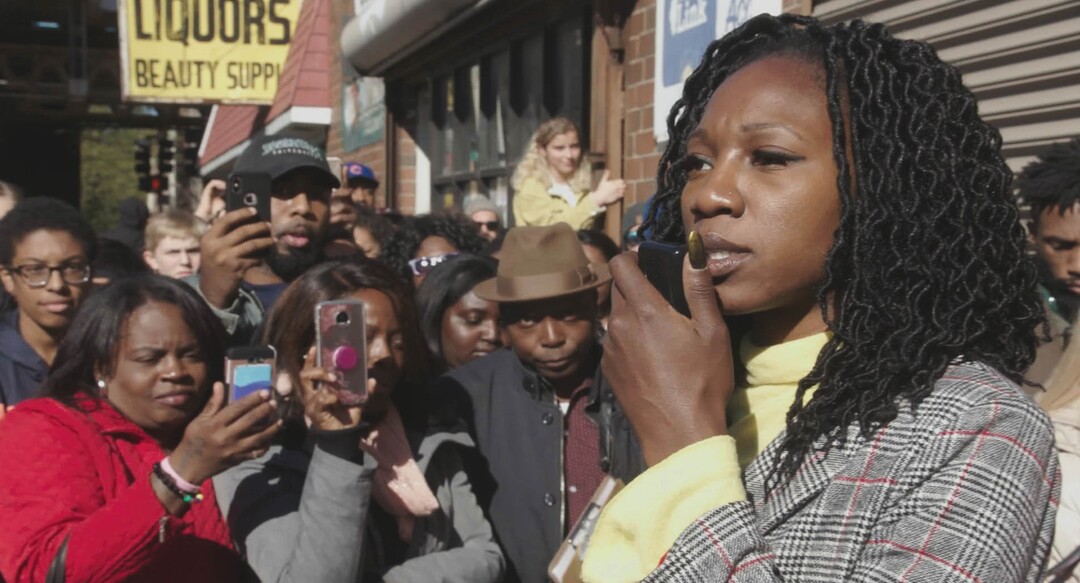 (Steve James  |  courtesy of Sundance Institute) An image from Steve James' impressionistic portrait of his home town, Chicago, in "City So Real," an official selection of the Indie Episodic program at the 2020 Sundance Film Festival.