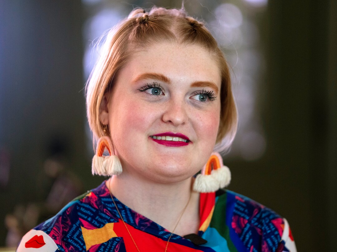 (Rick Egan | The Salt Lake Tribune)  Gracelyn Wilkinson talks about how she feels helping others overcome their difficulties, on Tuesday, July 19, 2022.
