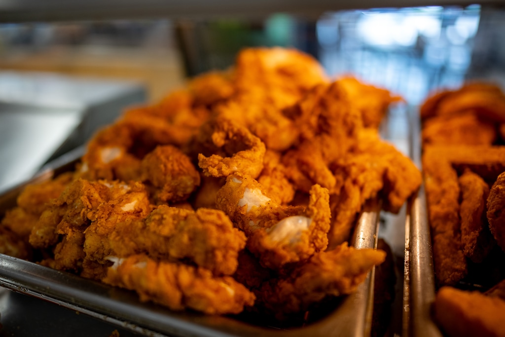 (Trent Nelson  |  The Salt Lake Tribune) Chicken strips at Summit Creek Sinclair in Smithfield on Tuesday, May 5, 2026.