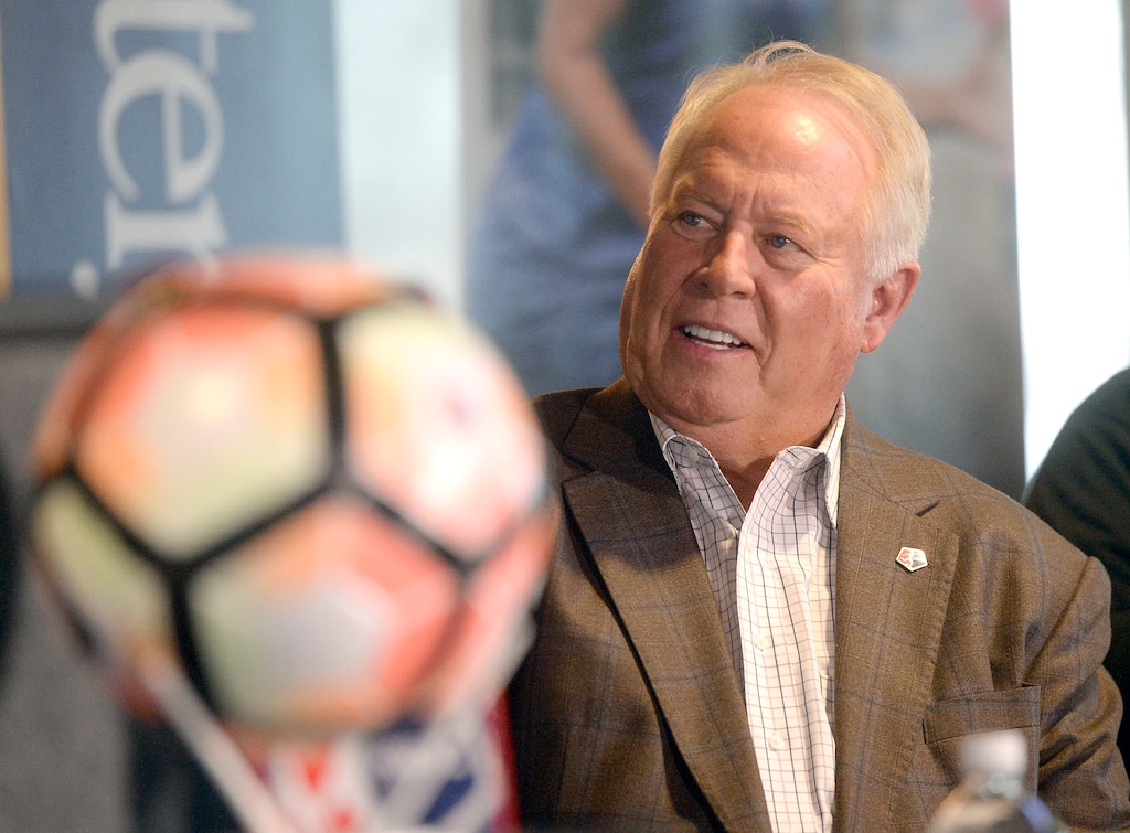 (Al Hartmann  |  The Salt Lake Tribune) 	Real Salt Lake owner Dell Loy Hansen announced that the National Women's Soccer League (NWSL) will field a team in Utah for the 2018 season. 